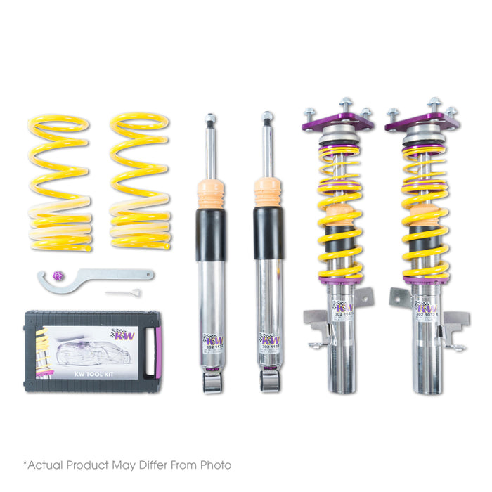 KW V3 Clubsport 2-Way Adjustable Coilover Kit 1990-1996 Nissan 300ZX (Z32)