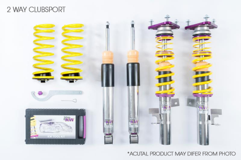 KW V3 Clubsport 2-Way Adjustable Coilover Kit 2008-2014 Subaru Impreza STI