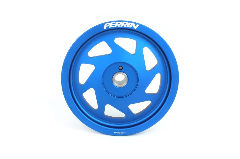 Perrin Blue Lightweight Crank Pulley (FA/FB Eng w/Small Hub) 2022-2023 BRZ/86 / 2019-2023 WRX