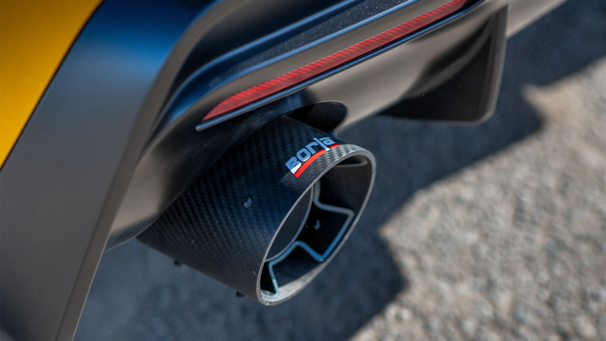 Borla 3in ATAK Catback Exhaust w/ Carbon Fiber Tips +2020 Toyota Supra