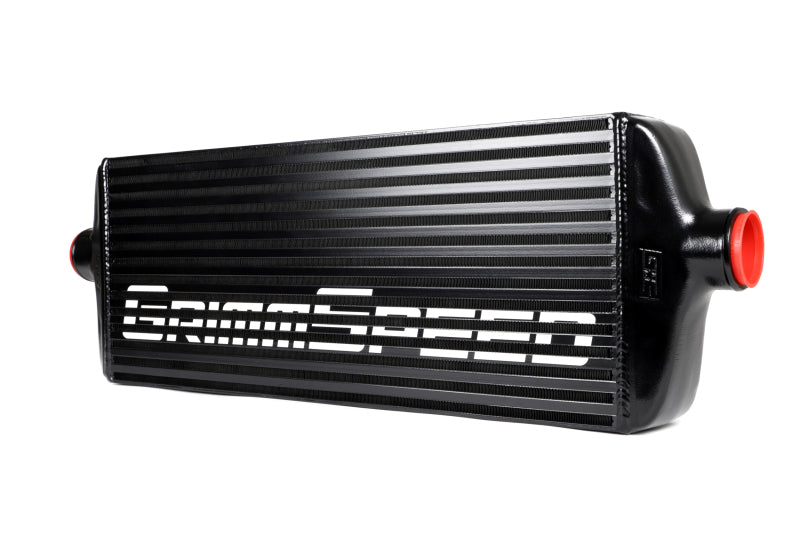 GrimmSpeed 2008-2014 Subaru STI Front Mount Intercooler Kit Black Core / Black Pipe