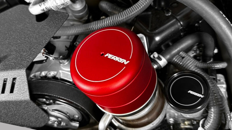 Perrin Red Oil Filter Cover 2015-2023 WRX / 2013-2023 BRZ/FRS/86
