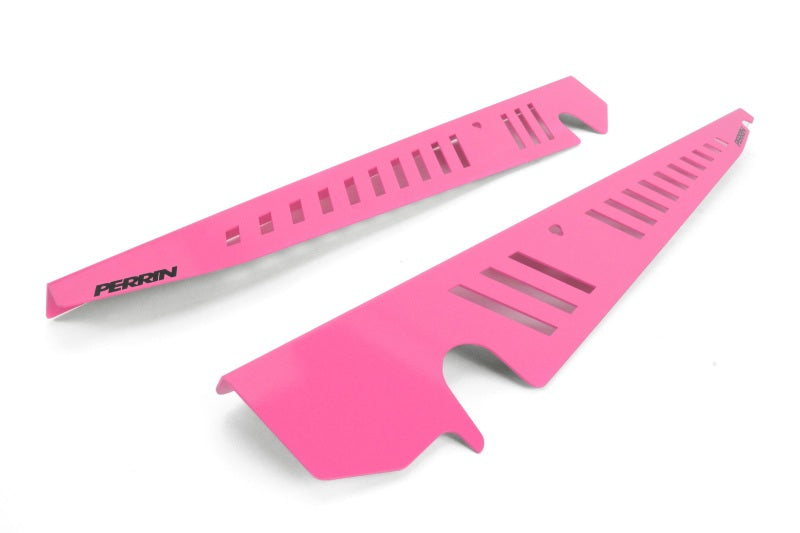 Perrin Hyper Pink Fender Shroud Set 2015-2021 WRX / 2015-2021 STI