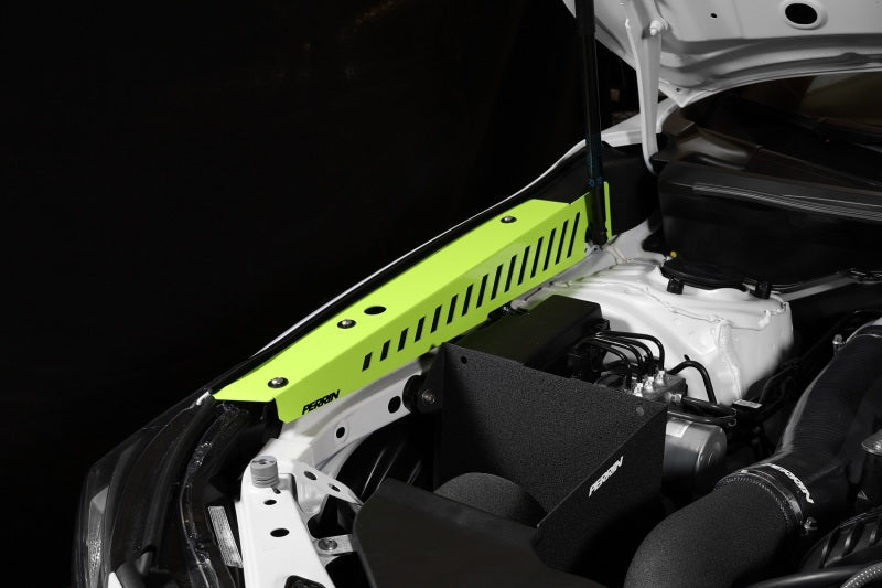 Perrin Fender Shroud Set - Neon Yellow 2022-2023 WRX