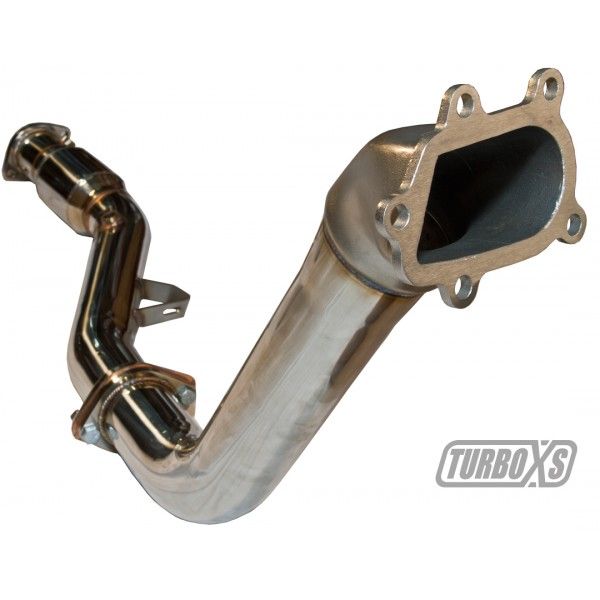 Turbo XS Catted Bellmouth Downpipe 2008-2014 WRX / 2008-2021 STI / 2005-2009 LGT MT / 2009-2013 FXT