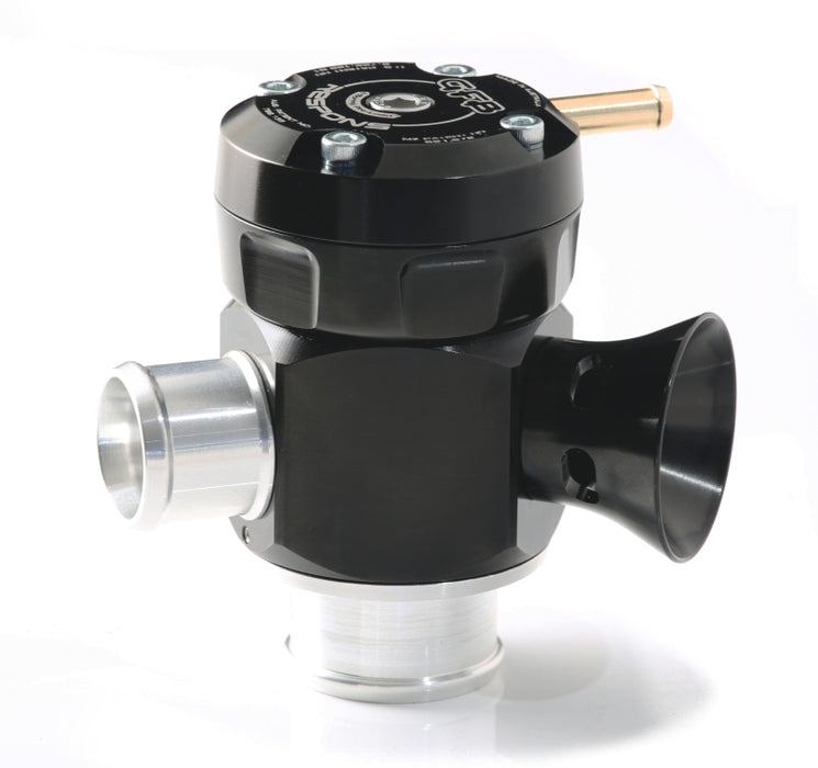 GFB TMS Respons Hybrid Blow Off Valve with adjustable venting, offering enhanced boost and quick response, perfect for performance enthusiasts.