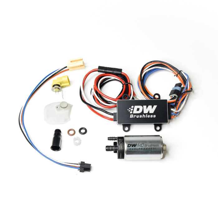 DeatschWerks 440lph Brushless Fuel Pump Single/Dual Controller w/ Install Kit 2008-2014 WRX / 2008-2021 STI