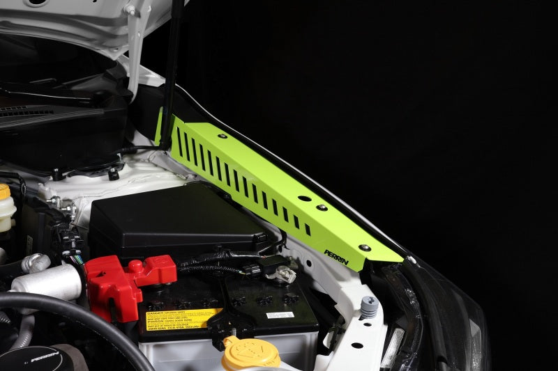 Perrin Fender Shroud Set - Neon Yellow 2022-2023 WRX