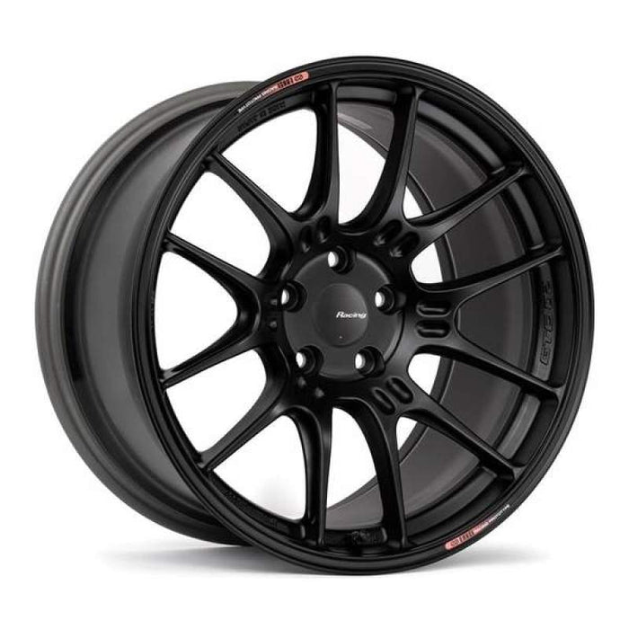 Enkei GTC02 19x8 45mm Offset 5x114 Matte Black