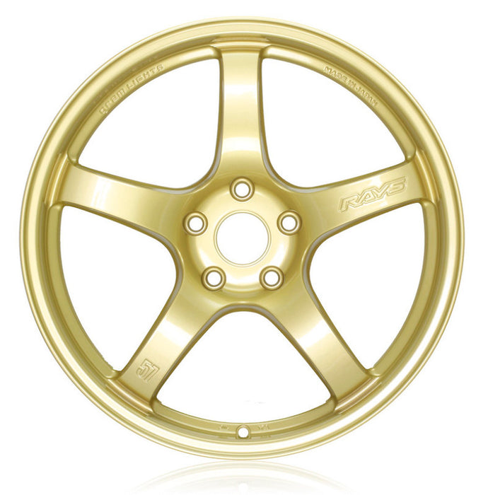 Gram Lights 57CR 18x9.5 38mm 5x100 E8 Gold