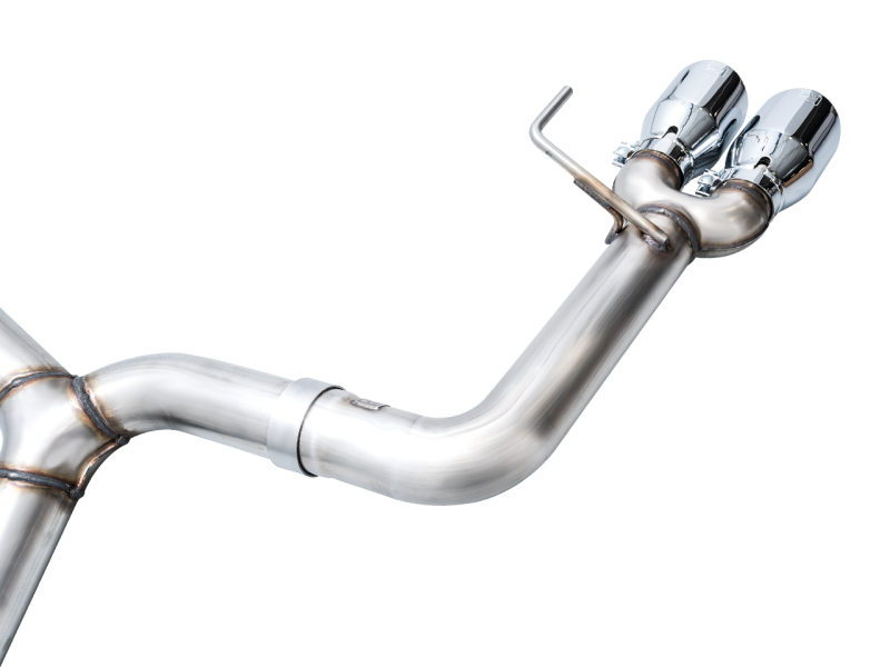 AWE Tuning Track Edition Exhaust w/ Chrome Silver Tips 2022-2023 WRX