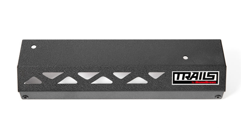 GrimmSpeed 2018+ Subaru Crosstrek TRAILS Pulley Cover - Black