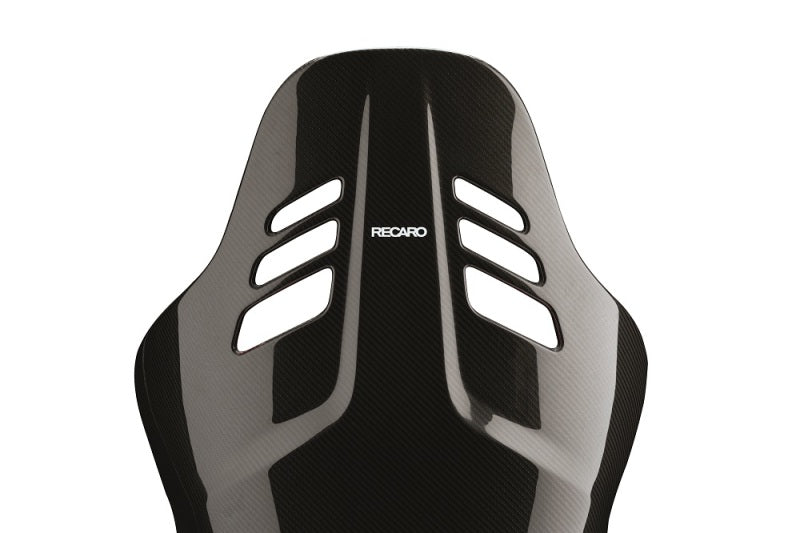 Recaro Podium (Medium) CFK Carbon Fiber Right Hand Seat - Black Perlon Velour