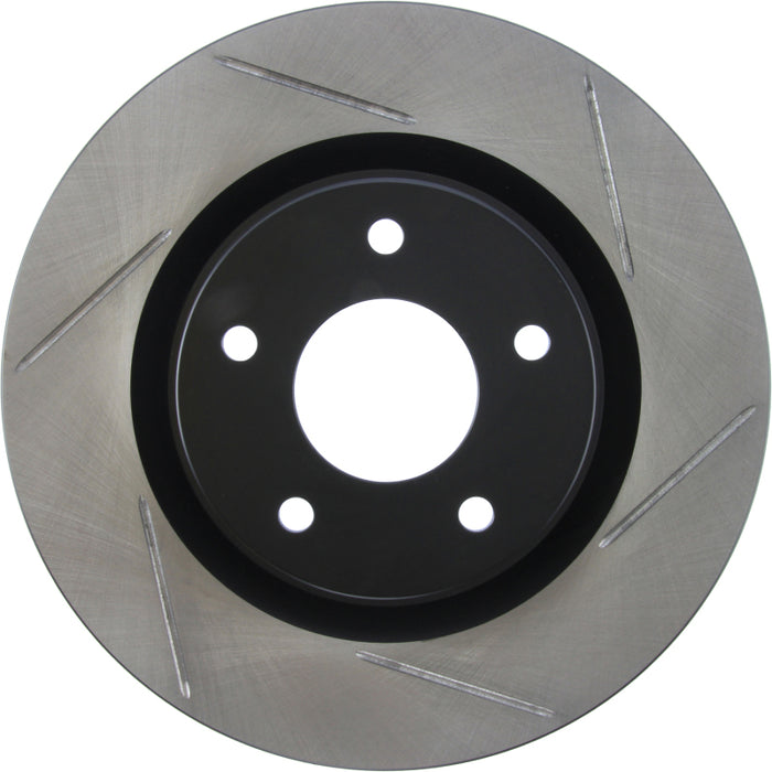 StopTech 11-14 Nissan Juke Slotted Front Left Rotor