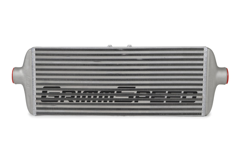 GrimmSpeed 2008-2014 Subaru STI Front Mount Intercooler Kit Raw Core / Red Pipe