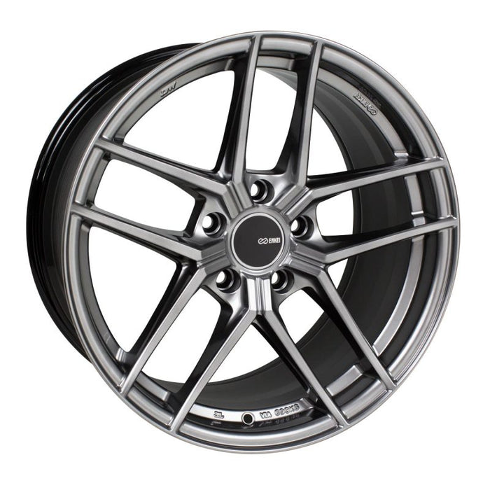 Enkei TY5 19x8 5x114.3 40mm Offset Hyper Silver