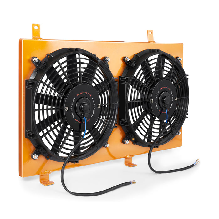 Mishimoto Aluminum Fan Shroud Gold 2004-2008 Mazda RX8