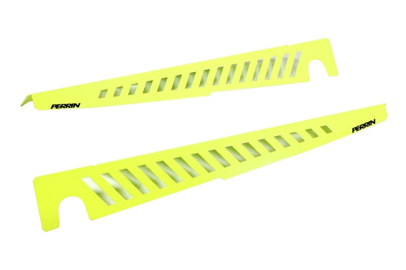 Perrin Fender Shroud Set - Neon Yellow 2022-2023 WRX