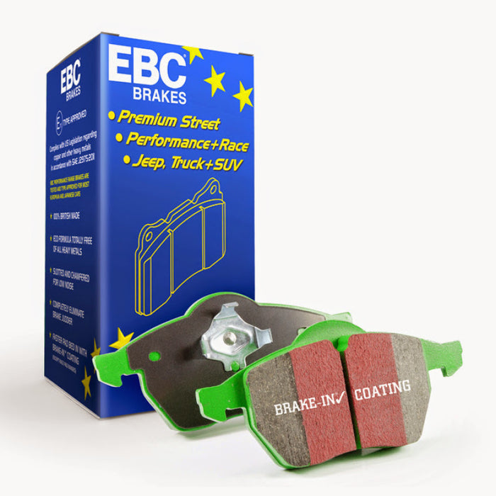 EBC Greenstuff Rear Brake Pads 2022-2023 WRX AT w/ Electric Parking Brake