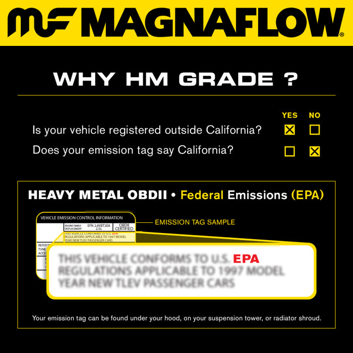 MagnaFlow Drivers Side Direct Fit Catalytic Converter 2003-2006 350Z / 2003-2006 G35