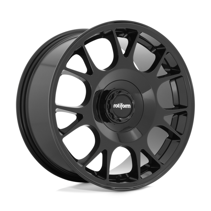 Rotiform R187 TUF-R Wheel 20x10.5 5x112/5x114.3 35 Offset - Gloss Black