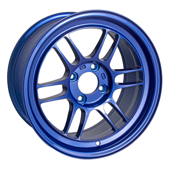 Enkei RPF1 15x8 4x100 28mm Offset Victory Blue