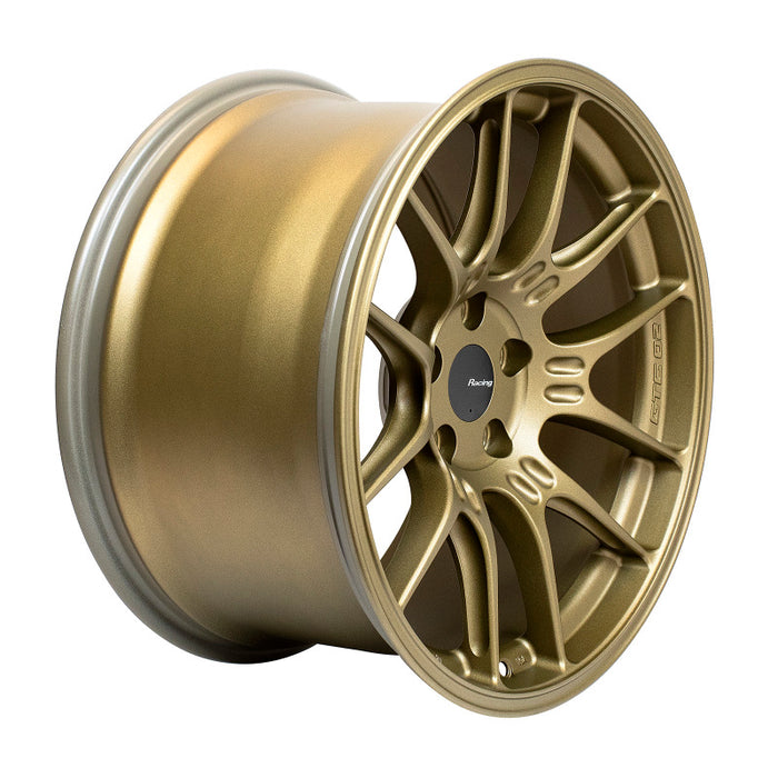 Enkei GTC02 18x10 32mm Offset 5x112 Titanium Gold