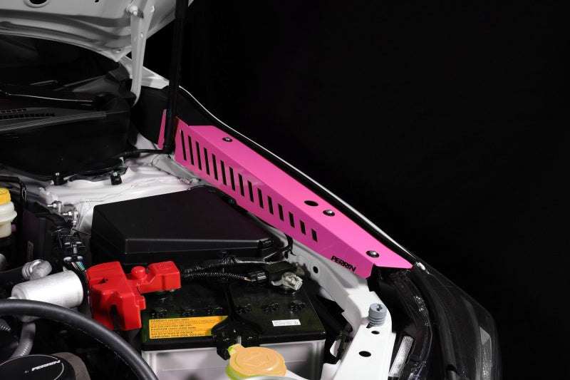 Perrin Hyper Pink Fender Shroud Set 2022-2023 WRX