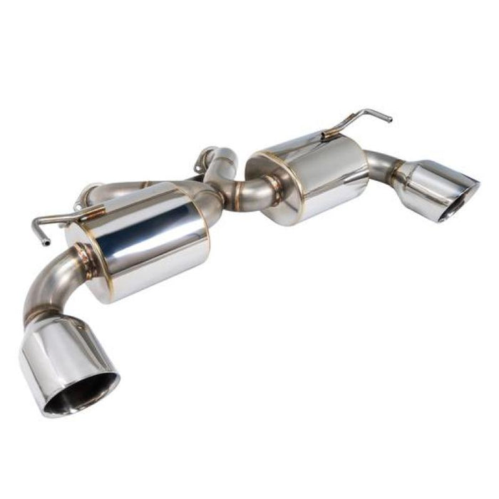 Remark V2 Axle Back Exhaust w/Stainless Steel Double Wall Tips Nissan 2009-2021 370Z