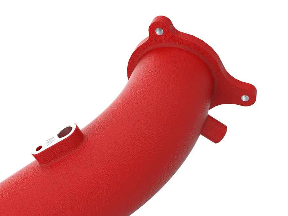 aFe BladeRunner Red 2-3/4in Aluminum Charge Pipe 2021 Toyota Supra GR (A90)