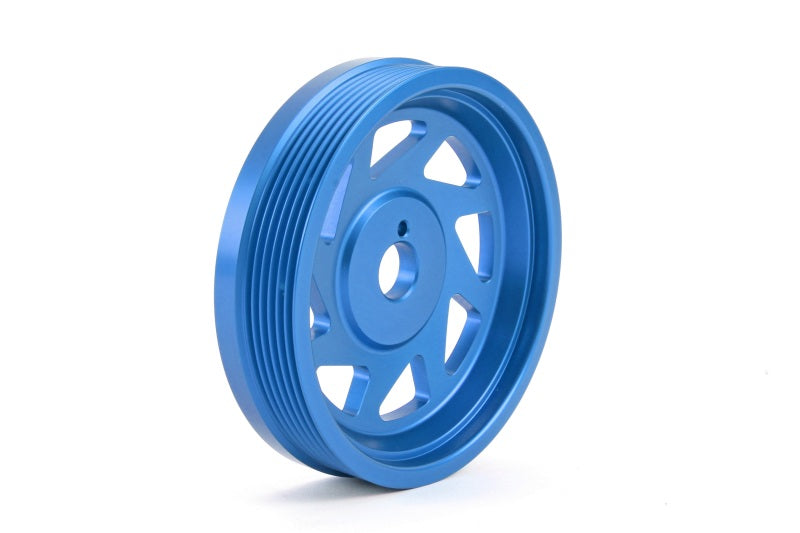 Perrin Crank Pulley Blue  2015-2018 WRX / 2013-2020 BRZ / 2014-2018 Forester XT FA/FB Series Engines