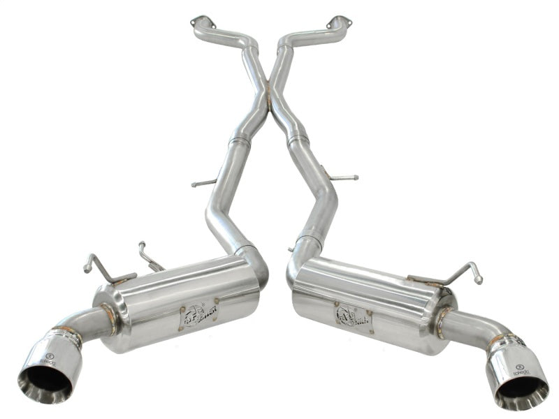 aFe Takeda 2.5inch SS Exhaust Catback 2009-2013 Nissan 370Z