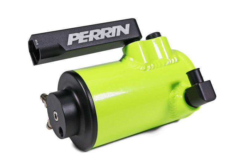 Perrin Neon Yellow Air Oil Separator 2022-2023 WRX