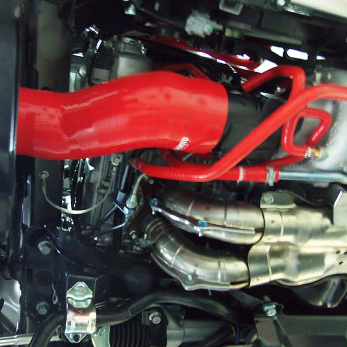 Mishimoto  Red Silicone Engine Air Box Hose Kit 2015-2021 WRX