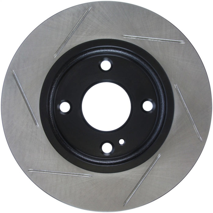StopTech 2011-2013 Ford Fiesta 1.6L Slotted Left Front Rotor