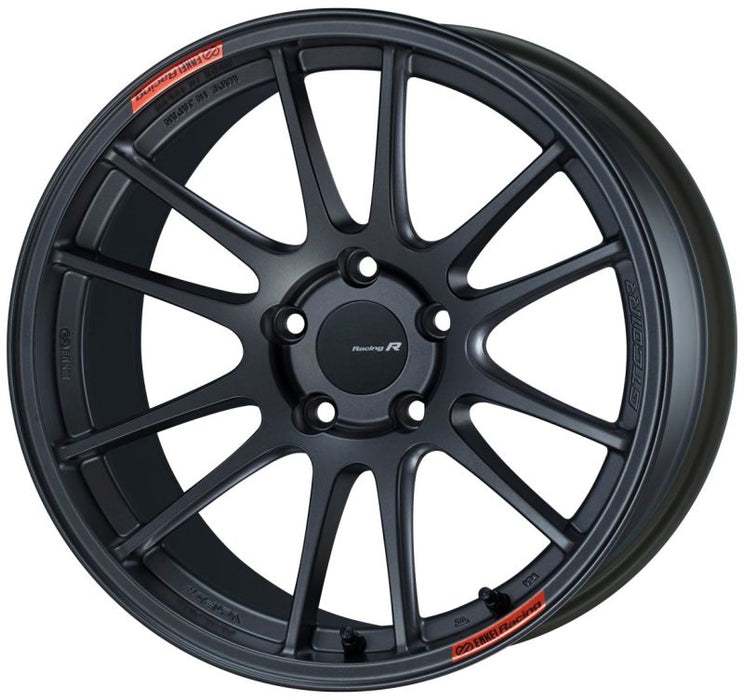 Enkei GTC01-RR 18x10.5 5x114.3 15mm Offset Matte Gunmetallic