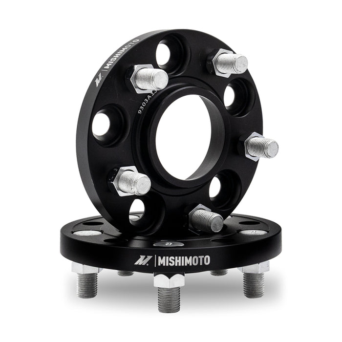 Mishimoto Black 20mm 5x114.3 56.1 Bore M12 Subaru Wheel Spacers