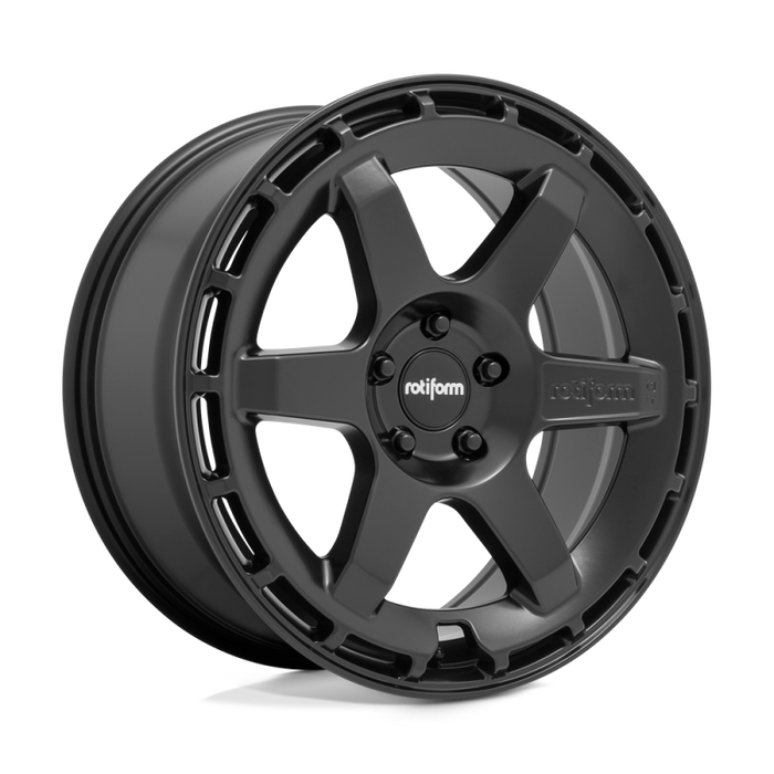 Rotiform R186 KB1 Wheel 19x8.5 Blank 35 Offset - Matte Black