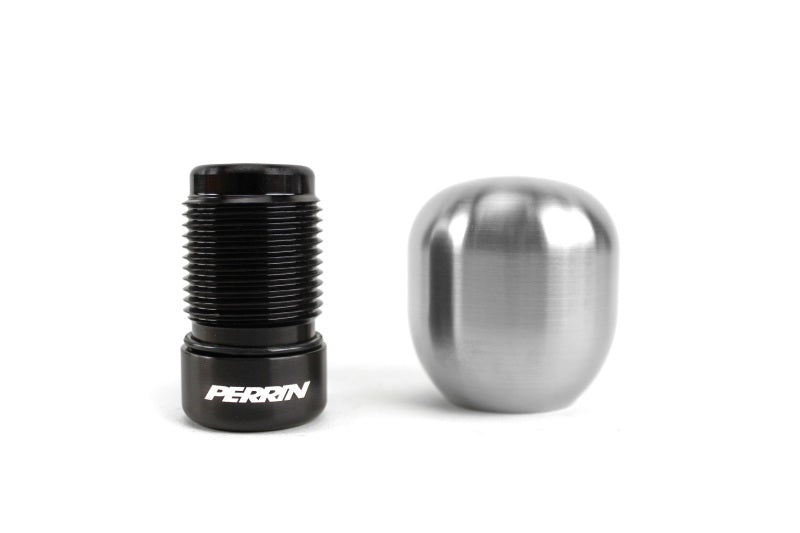 Perrin Brushed Barrel 1.85in SS Shift Knob 2013-2023 BRZ/FRS/86/GR86 Automatic Only