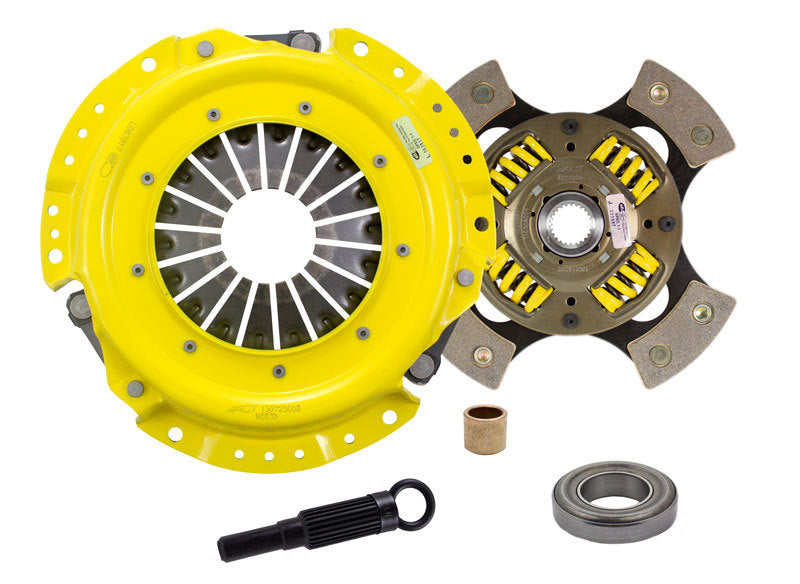 ACT XT/Race Sprung 4 Pad Clutch Kit 1989-1998 Nissan 240SX KA24E / KA24DE 5spd