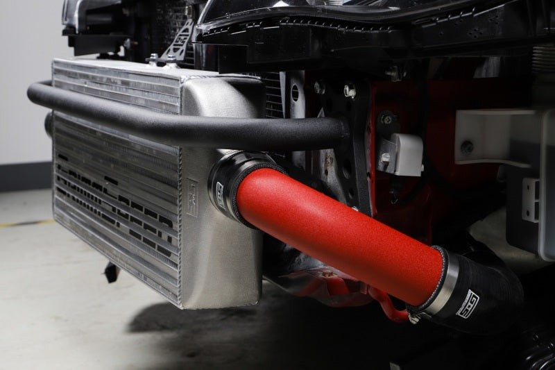 GrimmSpeed 2008-2014 Subaru STI Front Mount Intercooler Kit Raw Core / Red Pipe