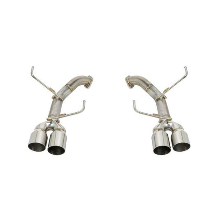 Remark Axle Back Exhaust w/Stainless Steel Single Wall Tip 2011-2014 WRX Sedan / 2011-2014 STI Sedan