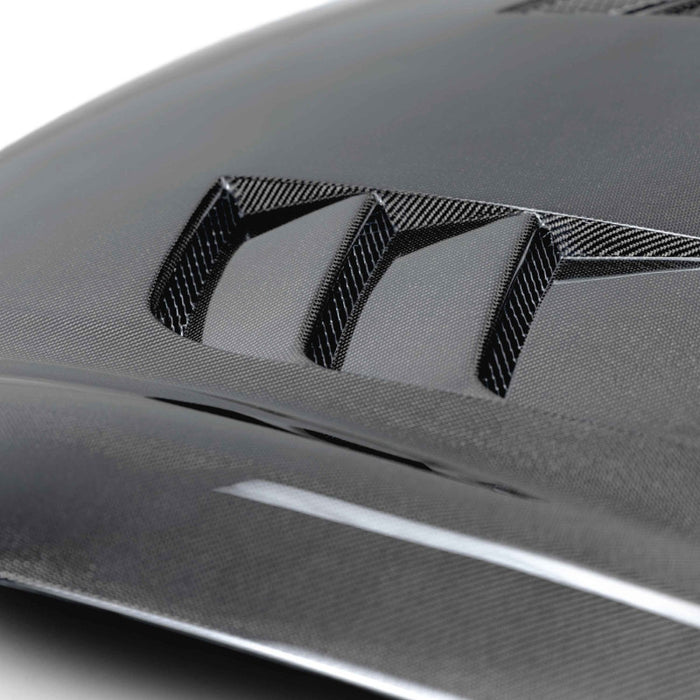 Seibon 2022+ Toyota GR86/Subaru BRZ TS-Style Carbon Fiber Hood