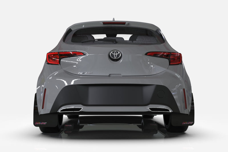 Rally Armor 12-18 Hyundai Veloster Black Mud Flap BCE Logo