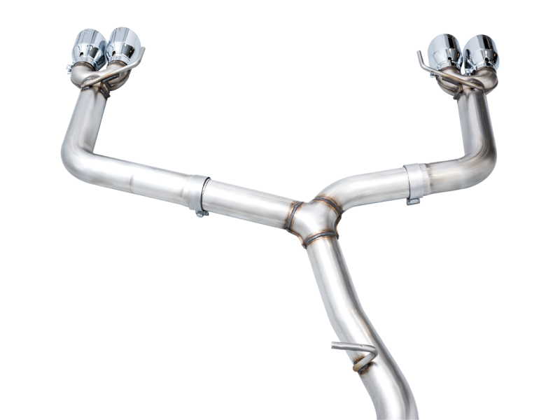 AWE Tuning Track Edition Exhaust w/ Chrome Silver Tips 2022-2023 WRX