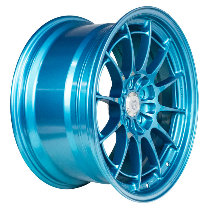 Enkei NT03+M 18x9.5 5x114.3 40mm Offset Emerald Blue