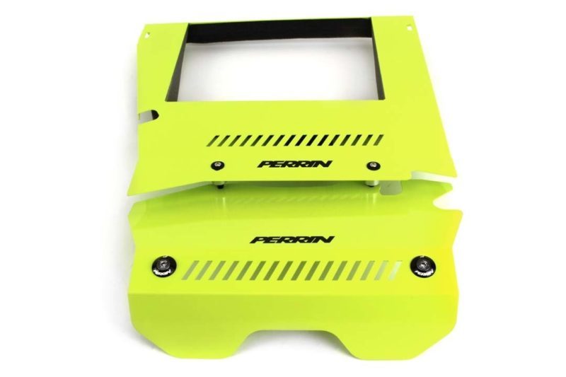 Perrin Neon Yellow Engine Cover Kit 2015-2021 WRX