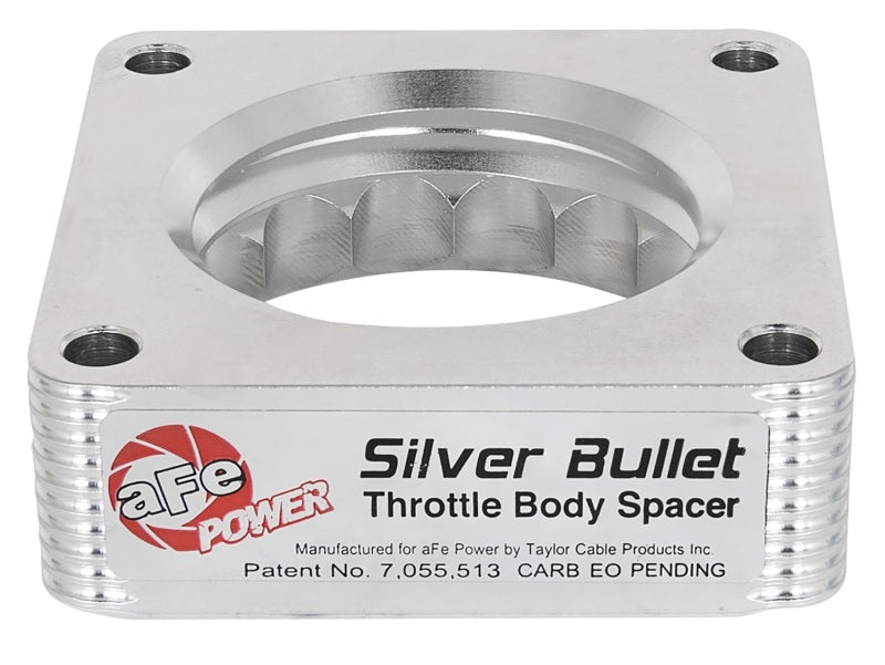aFe Silver Bullet Throttle Body Spacer 2003-2006 Nissan 350Z / 2003-2006 Infinti G35 (VQ35DE)