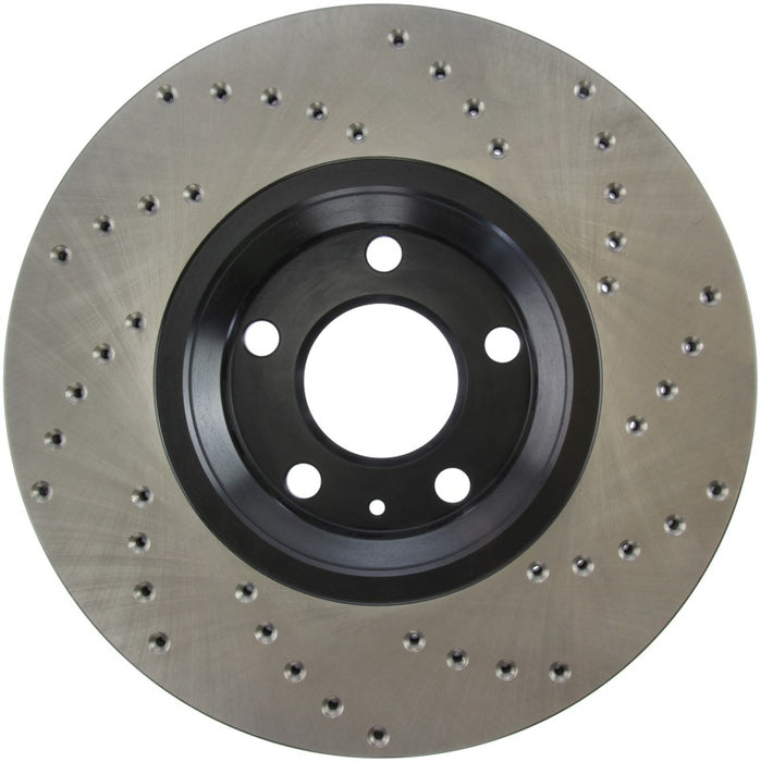 StopTech Power Slot 98-04 Audi A6 Quattro Avant Front Right Drilled Rotor