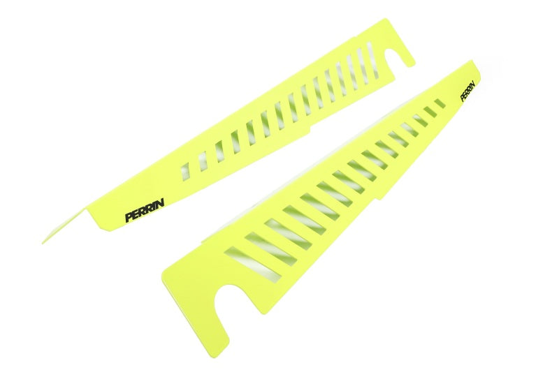 Perrin Fender Shroud Set - Neon Yellow 2022-2023 WRX